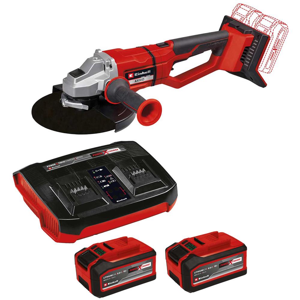Einhell Professional AXXIO 36/230 Q 36V Cordless Brushless Angle Grinder 230mm