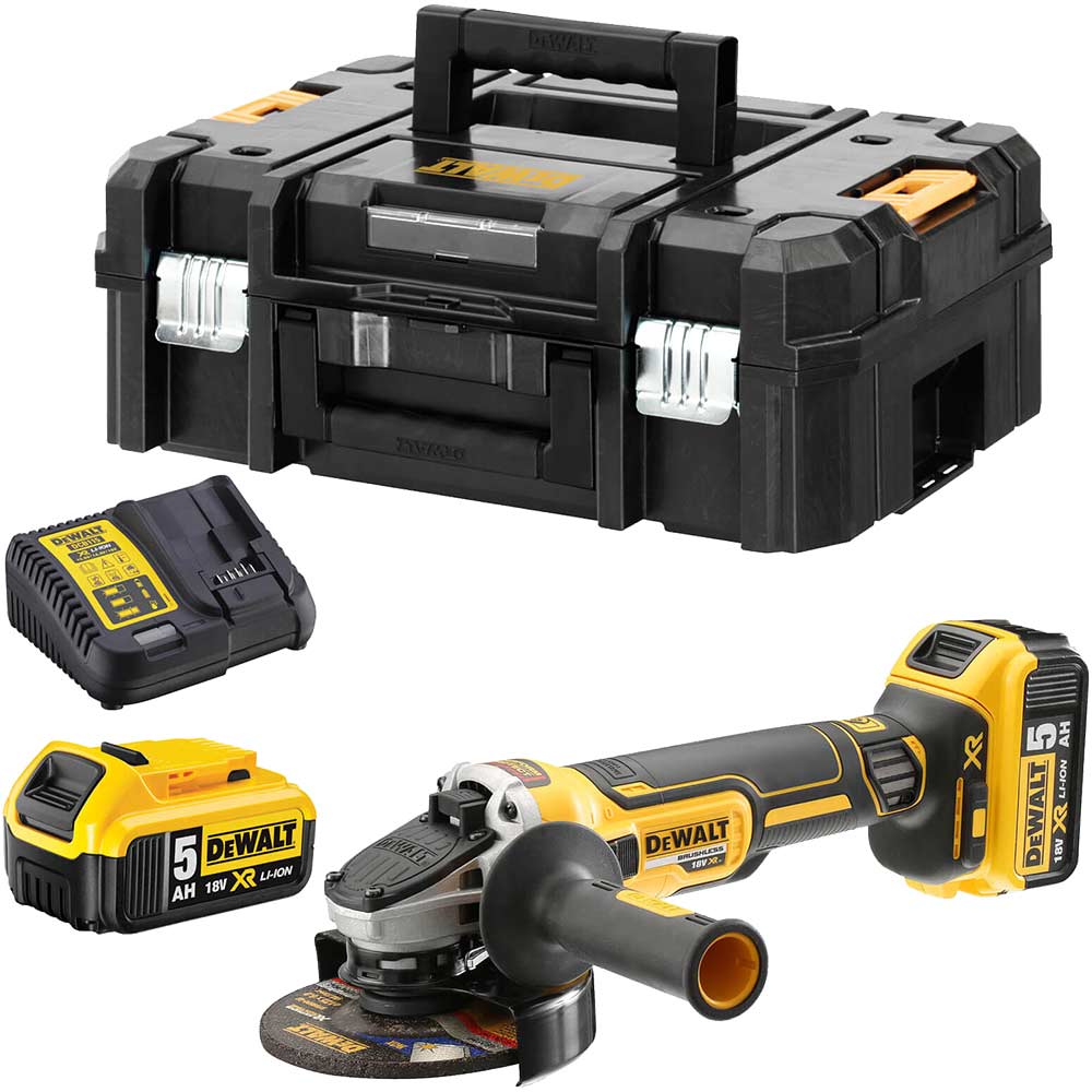 DeWalt DCG405 18V XR Cordless Brushless Angle Grinder 125mm