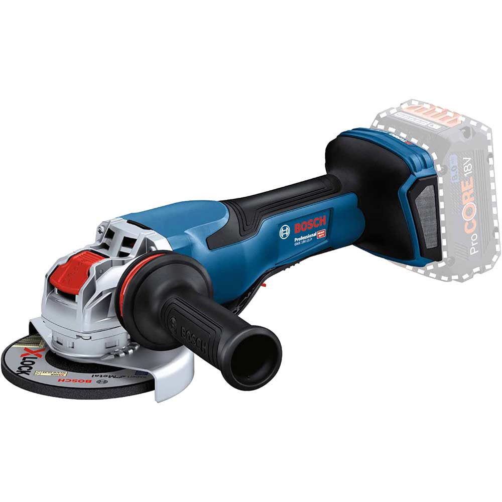 Bosch GWX 18V-15 P 18V Cordless X-LOCK Angle Grinder 125mm