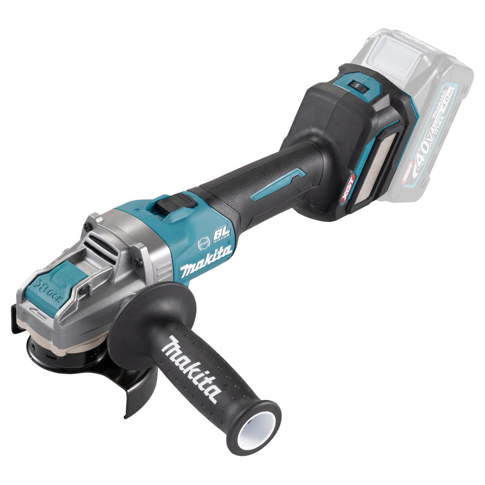 Makita GA040G 40V Max XGT Cordless Brushless X-LOCK Angle Grinder 115mm