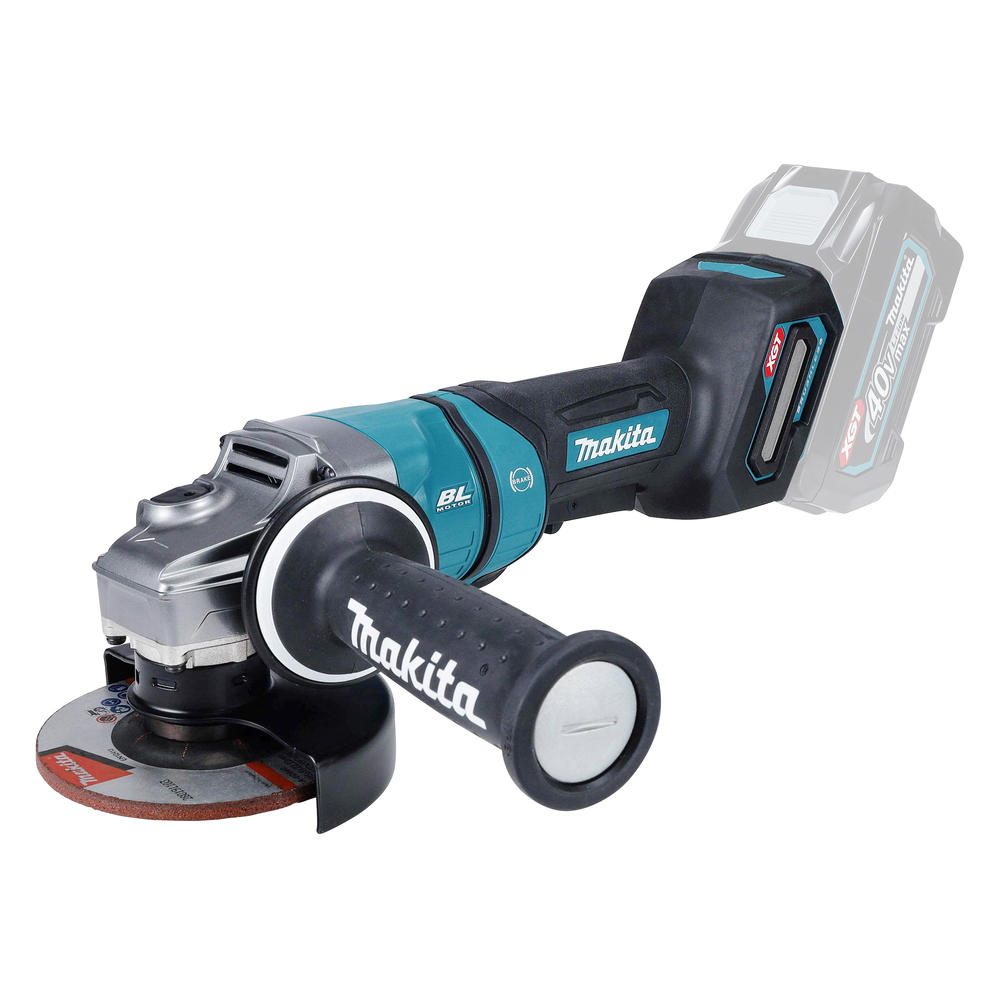 Makita GA049G 40V Max XGT Cordless Brushless Angle Grinder 115mm