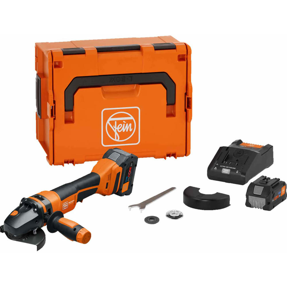 Fein CCG 18-115-12 PD-SEC AS Protago 18V Cordless Angle Grinder 115mm
